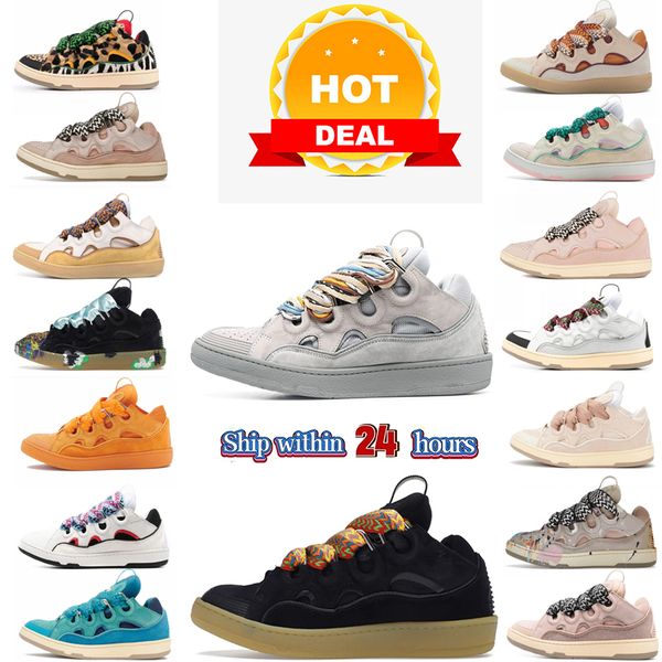 Fashion Curb Casual Designer Shoes Leather Dress Sneakers Braided Shoelace Paris Men Women Lace-up Extraordinary Trainers Rubber Nappa, Orange
Fashion Curb Casual Designer Shoes Leather Dress Sneakers Braided Shoelace Paris Men Women Lace-up Extraordinary Trainers Rubber Nappa, Orange