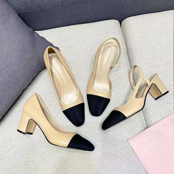 women sandals designer matching flat thick heels matching color high heels, Black
women sandals designer matching flat thick heels matching color high heels, Black