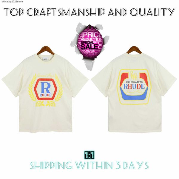 men's t-shirts craftsmanship rhude womens summer fashion designer street casual short sleeve beach style tees cotton printing 14ah3o, White;black
men's t-shirts craftsmanship rhude womens summer fashion designer street casual short sleeve beach style tees cotton printing 14ah3o, White;black