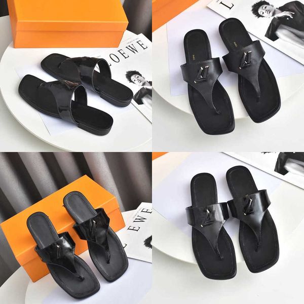 2023 designer luxury slides women clip toe thong flip flops leather women famous brown sandal with metal buckle flowers slippers summer beac, Black
2023 designer luxury slides women clip toe thong flip flops leather women famous brown sandal with metal buckle flowers slippers summer beac, Black