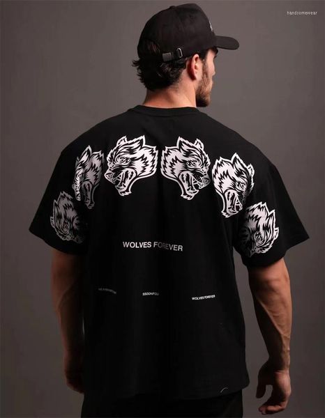 darc sport wolves print summer 100% cotton t-shirts rock hip hop men t shirt casual tees streetwear clothes, White;black
darc sport wolves print summer 100% cotton t-shirts rock hip hop men t shirt casual tees streetwear clothes, White;black