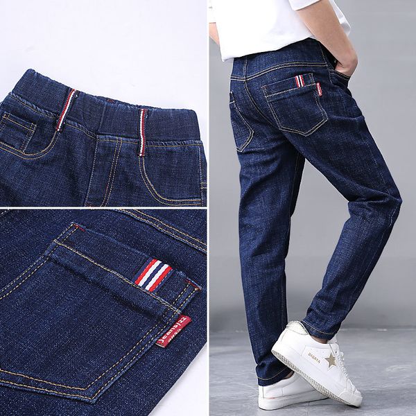 jeans fashion baby jeans solid blue denim trousers suitable for big boys casual washing blue jeans loose children pants fat boys clothing 23
jeans fashion baby jeans solid blue denim trousers suitable for big boys casual washing blue jeans loose children pants fat boys clothing 23