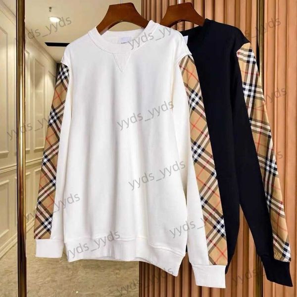 designer men's hoodies sweatshirts luxury plaid round neck sweater pure cotton terry thickened women's pullover fashionable and lo, Black
designer men's hoodies sweatshirts luxury plaid round neck sweater pure cotton terry thickened women's pullover fashionable and lo, Black