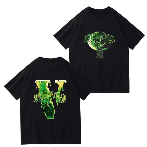 vlone men's t-shirts original design vlone logo summer cartoon collarless short sleeve letter loose t-shirts pink black vl116, White;black
vlone men's t-shirts original design vlone logo summer cartoon collarless short sleeve letter loose t-shirts pink black vl116, White;black