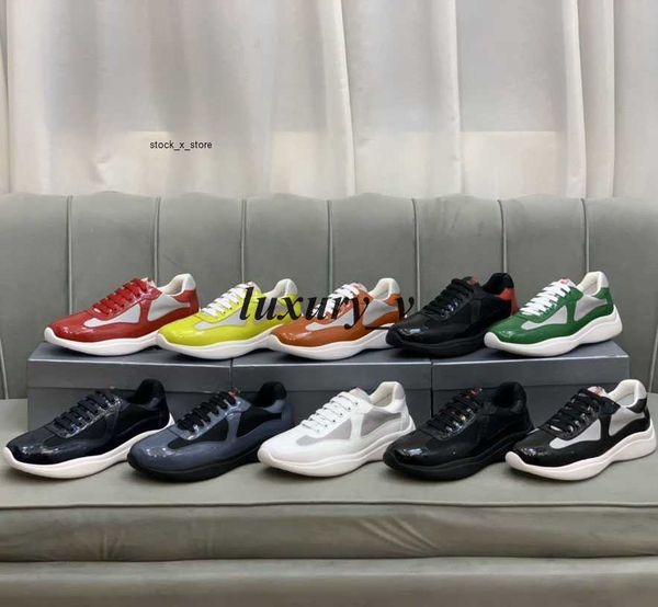 men america cup sneakers designer casual shoes patent flat leather trainers black mesh lace-up outdoor runner shoe with box
men america cup sneakers designer casual shoes patent flat leather trainers black mesh lace-up outdoor runner shoe with box