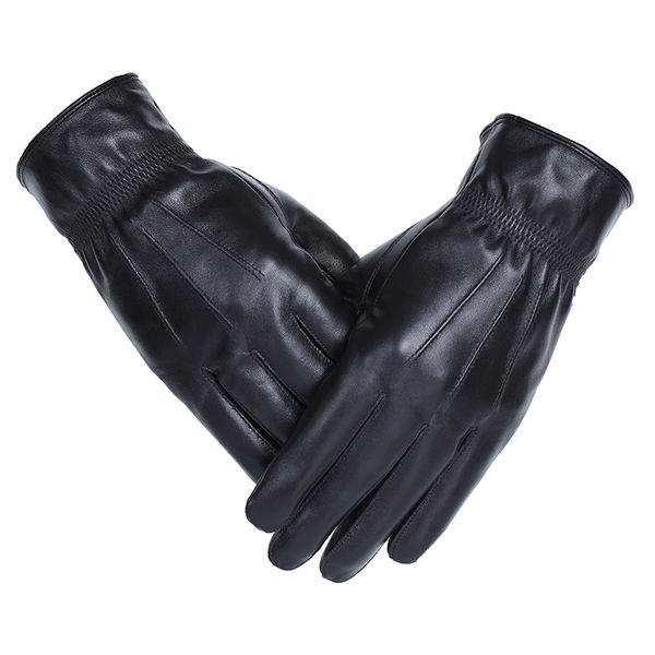 mens cashmere gloves warm mitten personalized soft motorcycling windproof mittens winter thick leather glove, Blue;gray
mens cashmere gloves warm mitten personalized soft motorcycling windproof mittens winter thick leather glove, Blue;gray