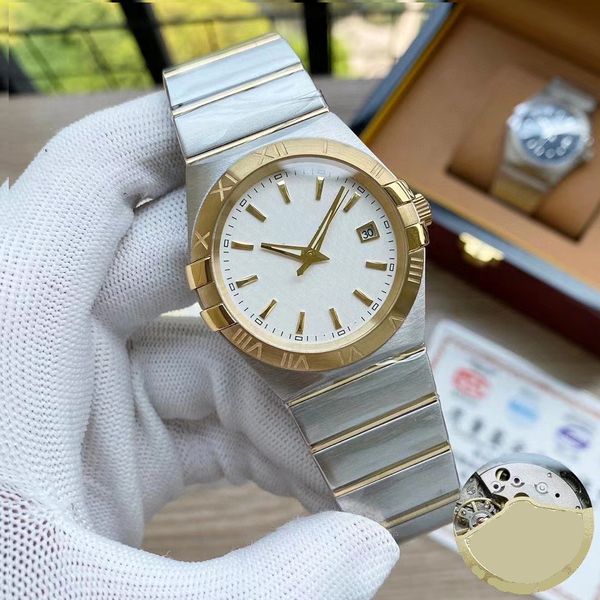 luxury stainless steel watches bands for men 2023 new automatic mechanical watch a2, Slivery;brown
luxury stainless steel watches bands for men 2023 new automatic mechanical watch a2, Slivery;brown