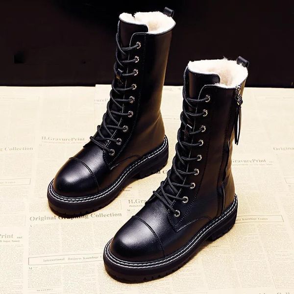 boots pofulove women winter black leather goth shoes lace up ankle booties woman western platform chunky warm botas 230406
boots pofulove women winter black leather goth shoes lace up ankle booties woman western platform chunky warm botas 230406