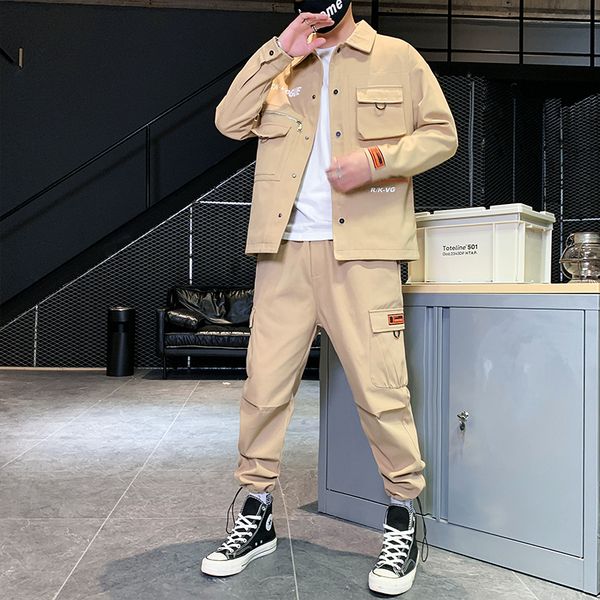 men's tracksuits drop tracksuit hip hop casual sets 2023 korean style 2 piece pullover hoody fashion streetwear cloth 230406, Gray
men's tracksuits drop tracksuit hip hop casual sets 2023 korean style 2 piece pullover hoody fashion streetwear cloth 230406, Gray