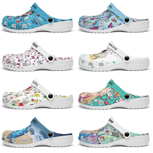 Customized beautiful and comfortable fashionable Glossy Diy shoes for men and women's indoor slippers 41-101894
Customized beautiful and comfortable fashionable Glossy Diy shoes for men and women's indoor slippers 41-101894