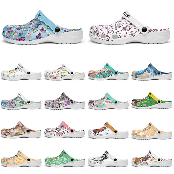 Customized beautiful and comfortable fashionable clean Glossy Diy shoes for men and women's indoor slippers 41-99259
Customized beautiful and comfortable fashionable clean Glossy Diy shoes for men and women's indoor slippers 41-99259