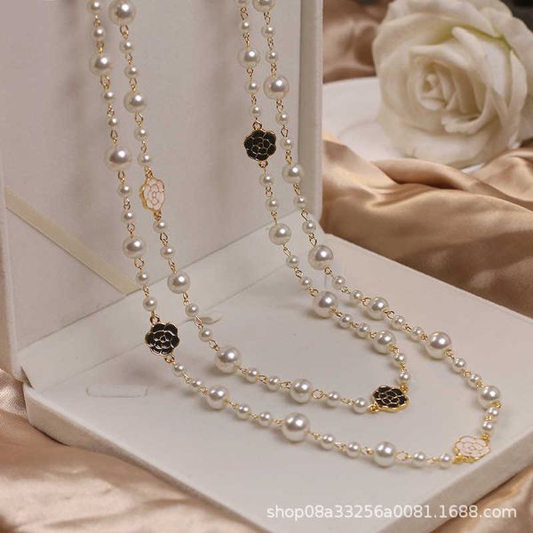 necklaces strands strings necklace long style temperament multi layered fragrant pearl flower sweater chain women's korean fashion vers, Silver
necklaces strands strings necklace long style temperament multi layered fragrant pearl flower sweater chain women's korean fashion vers, Silver