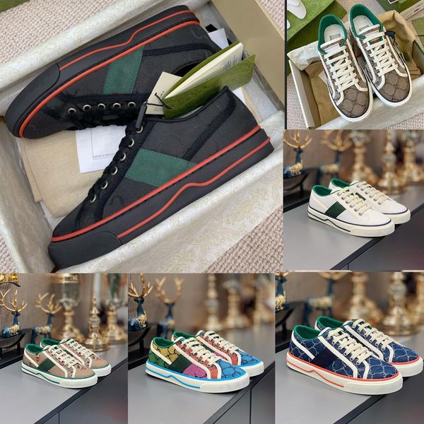designer sneakers tennis 1977 canvas casual shoes men women shoe italy green and red web stripe rubber sole sneaker stretch cotton trainers, Black
designer sneakers tennis 1977 canvas casual shoes men women shoe italy green and red web stripe rubber sole sneaker stretch cotton trainers, Black