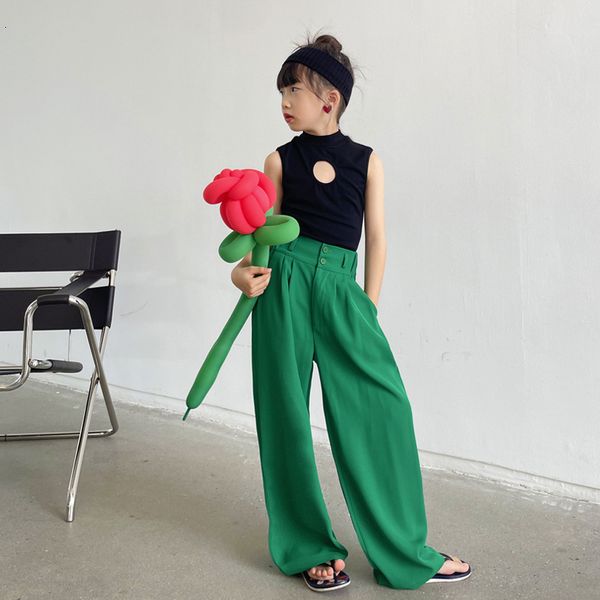 leggings tights 2023 children s clothing trousers loose wide leg pants double button casual fashion brand 230406, Blue
leggings tights 2023 children s clothing trousers loose wide leg pants double button casual fashion brand 230406, Blue