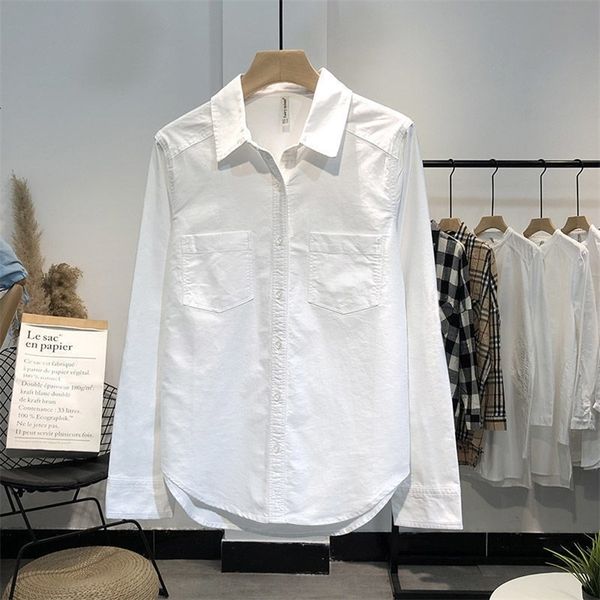 women's blouses shirts women's shirt spring long sleeved blue shirt cotton women's korean short lapel pocket white shirt 2304
women's blouses shirts women's shirt spring long sleeved blue shirt cotton women's korean short lapel pocket white shirt 2304