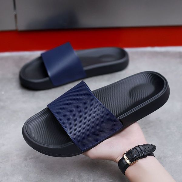 men's summer slippers large size 39-46 fashion casual simple hollowed out breathable soft sole non-slip beach sandals, Black
men's summer slippers large size 39-46 fashion casual simple hollowed out breathable soft sole non-slip beach sandals, Black