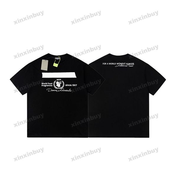 xinxinbuy men designer tee t shirt 23ss paris letter world food print short sleeve cotton women black white blue gray xs-2xl, Black;brown
xinxinbuy men designer tee t shirt 23ss paris letter world food print short sleeve cotton women black white blue gray xs-2xl, Black;brown