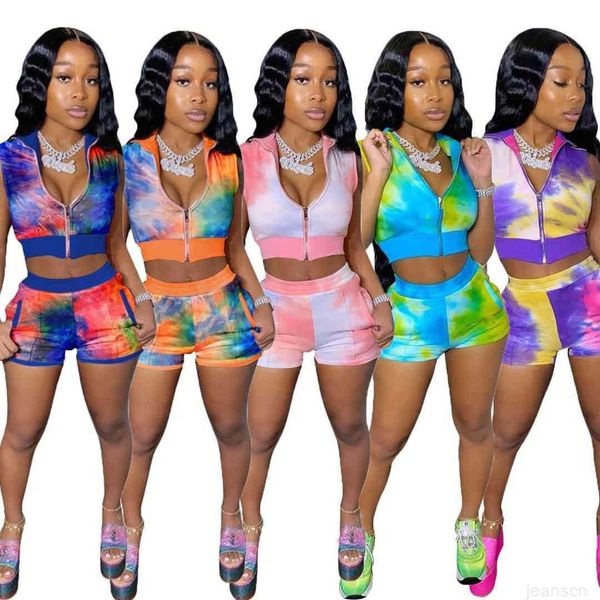 women designer 2 piece short sets tracksuit summer tiedye clothes casual short sleeve tshirt sportswear, Gray
women designer 2 piece short sets tracksuit summer tiedye clothes casual short sleeve tshirt sportswear, Gray