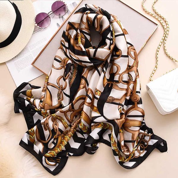 sarongs 180*90cm bandanna women silk scarf 2022 luxury point print beh hijab female foulard echarpe designer new shawls wrap muffler p230403, Blue;gray
sarongs 180*90cm bandanna women silk scarf 2022 luxury point print beh hijab female foulard echarpe designer new shawls wrap muffler p230403, Blue;gray
