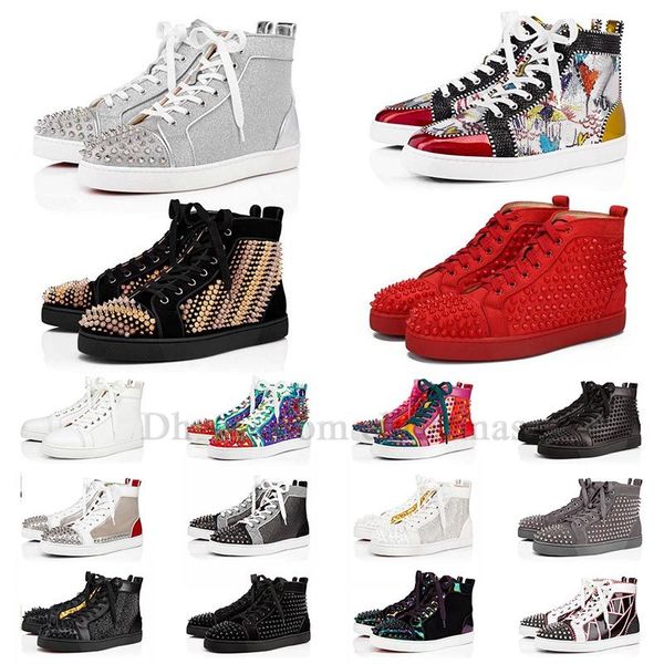women men red bottom shoes designer casual dress shoe bottoms luxury platform oversized sneakers leather suede spikes loafers louboutin rive, Black
women men red bottom shoes designer casual dress shoe bottoms luxury platform oversized sneakers leather suede spikes loafers louboutin rive, Black