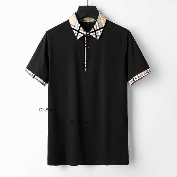 new designer men's t-shirts fashion casual high-grade 100% cotton breathable wrinkle resistant slim commercial clothing street lapel sh, White;black
new designer men's t-shirts fashion casual high-grade 100% cotton breathable wrinkle resistant slim commercial clothing street lapel sh, White;black