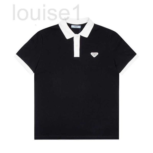 men's polos designer polo shirt color contrast high version tide brand correct three standard complete loose men's and women', White;black
men's polos designer polo shirt color contrast high version tide brand correct three standard complete loose men's and women', White;black
