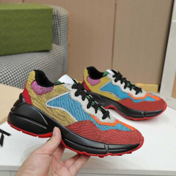 ladies shoes rhyton sneakers beige men trainers vintage luxury chaussures ggity with box size designer 35-45, Black
ladies shoes rhyton sneakers beige men trainers vintage luxury chaussures ggity with box size designer 35-45, Black