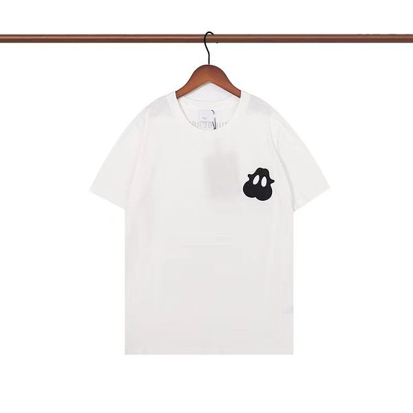 designer summer men's fashion casual short sleeve t-shirt loose round neck versatile, White;black
designer summer men's fashion casual short sleeve t-shirt loose round neck versatile, White;black