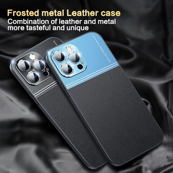 luxury cases shockproof cases for iphone 11 14 13 12 pro max 14 plus case metal backplate lens protection leather cover for iphone
luxury cases shockproof cases for iphone 11 14 13 12 pro max 14 plus case metal backplate lens protection leather cover for iphone