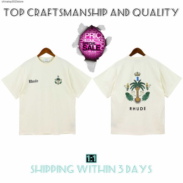 men's t-shirts craftsmanship rhude womens summer fashion designer street casual short sleeve beach style tees cotton printing 18kkjf, White;black
men's t-shirts craftsmanship rhude womens summer fashion designer street casual short sleeve beach style tees cotton printing 18kkjf, White;black