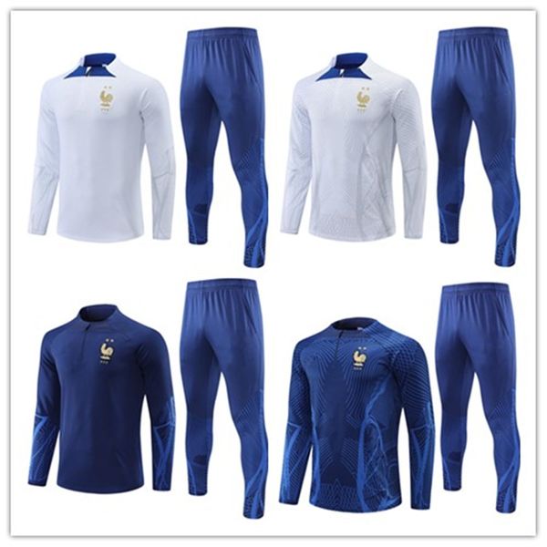 2022 french fra nce tracksuit football training suit tracksuits soccer set benzema mbappe jerseys sets kids kit men 22 23 francais tracksuit, Black
2022 french fra nce tracksuit football training suit tracksuits soccer set benzema mbappe jerseys sets kids kit men 22 23 francais tracksuit, Black