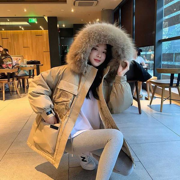 Women's Down Jacket Duck down Parkas Outdoor Winter Fashion Girls Hooded Classic Thickened Warm Bread Coat
Women's Down Jacket Duck down Parkas Outdoor Winter Fashion Girls Hooded Classic Thickened Warm Bread Coat