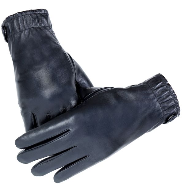 luxury-fashion luxury men gloves button wrist solid genuine leather male winter driving glove, Blue;gray
luxury-fashion luxury men gloves button wrist solid genuine leather male winter driving glove, Blue;gray