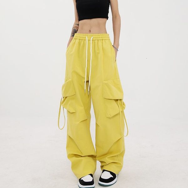 womens pants capris american street pleated cargo pants y2k fashion high waist straight leg pants retro harajuku style casual wideleg pants, Black;white
womens pants capris american street pleated cargo pants y2k fashion high waist straight leg pants retro harajuku style casual wideleg pants, Black;white