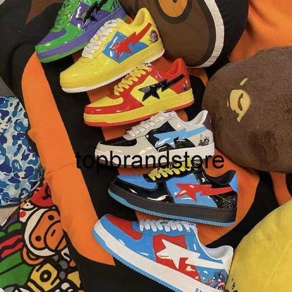 with box a bathing ape men women casual shoes sneaker bapesta fashion sk8 sta camo black white green red orange camouflage trainer sports sn
with box a bathing ape men women casual shoes sneaker bapesta fashion sk8 sta camo black white green red orange camouflage trainer sports sn