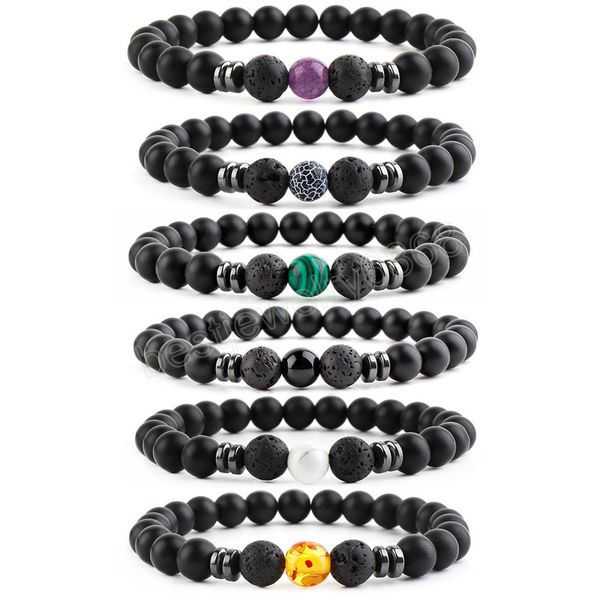 8mm natural stone bracelets black lava beads bangle for women men balance yoga buddha prayer jewelry gift, Golden;silver
8mm natural stone bracelets black lava beads bangle for women men balance yoga buddha prayer jewelry gift, Golden;silver