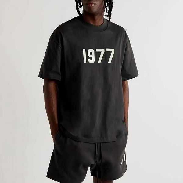 6 mens womens designer sports t shirt summer cotton t shirt street wear 1977 clothing loose european size, White;black
6 mens womens designer sports t shirt summer cotton t shirt street wear 1977 clothing loose european size, White;black