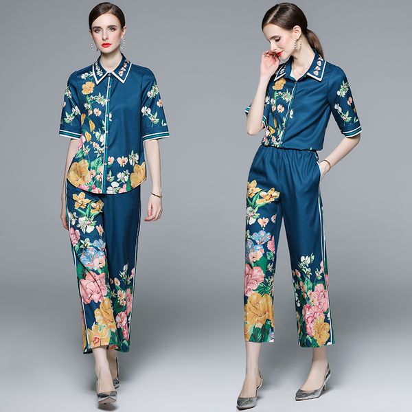 short sleeve summer outfit pants women two piece sets 2023 bow blouse and print wide leg trousers vacation women designer 2 piece suit grace, White
short sleeve summer outfit pants women two piece sets 2023 bow blouse and print wide leg trousers vacation women designer 2 piece suit grace, White
