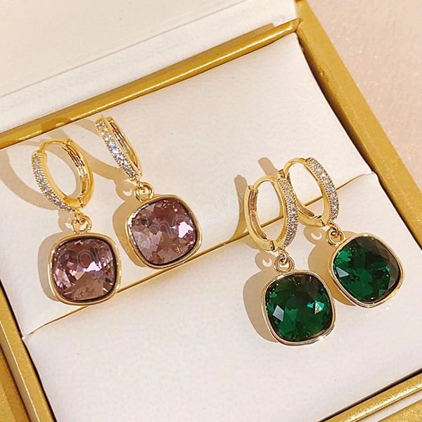 fashion shiny green rhinestone dangle earrings simple square ladies earrings daily geometric earring jewelry, Silver
fashion shiny green rhinestone dangle earrings simple square ladies earrings daily geometric earring jewelry, Silver