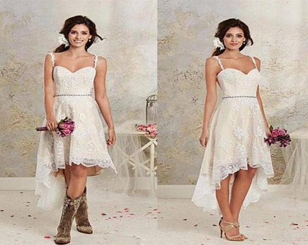high low lace wedding dress short farm country bridal dress gown custom made3497668, White
high low lace wedding dress short farm country bridal dress gown custom made3497668, White
