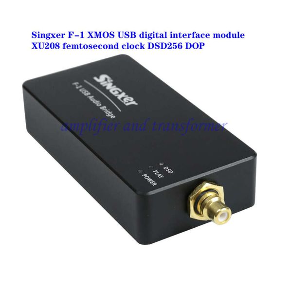 Image of Full isolation technology, Singxer F-1 XMOS USB digital interface module XU208 femtosecond clock DSD256 DOP