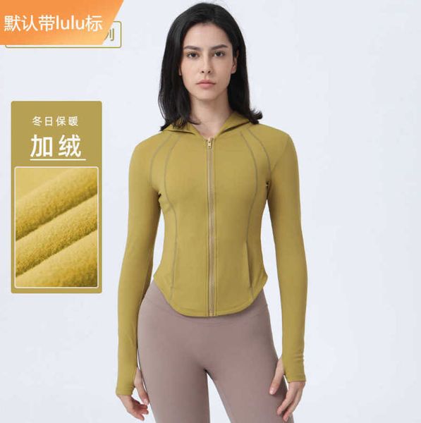 designer lululemens women jacket original suit women's autumn and winter long sleeve sports fashion slim fit plush hooded warm coat lem, Black;brown
designer lululemens women jacket original suit women's autumn and winter long sleeve sports fashion slim fit plush hooded warm coat lem, Black;brown
