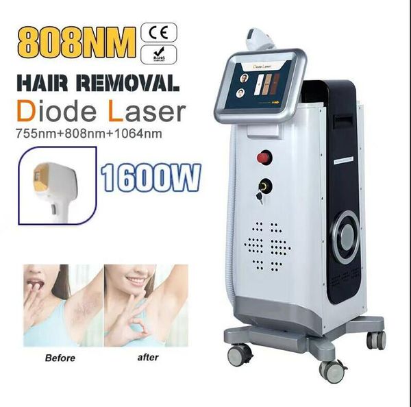 new up grade 3 waves diode laser hair removal with coherent laser transmitter1064nm 755nm 808nm permanent hair removal machine with supper c, Black
new up grade 3 waves diode laser hair removal with coherent laser transmitter1064nm 755nm 808nm permanent hair removal machine with supper c, Black