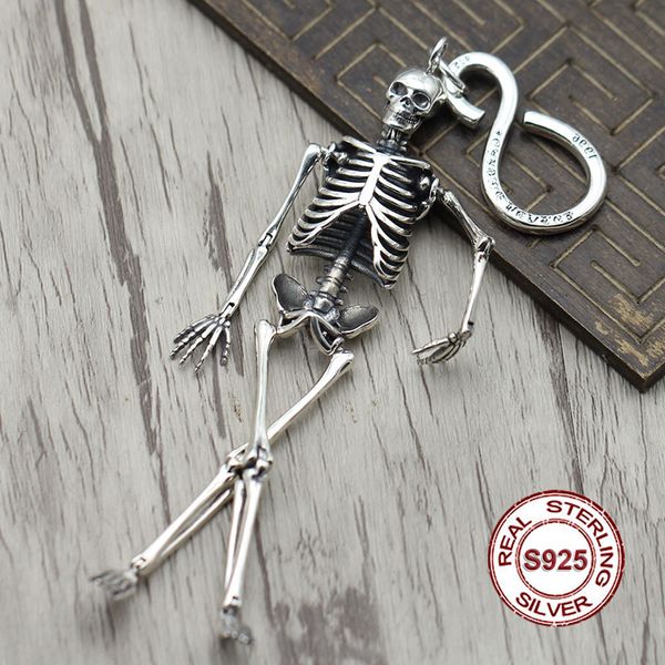 h03 s925 sterling silver keychain fashion car keychain bag buckle skull head cross flower pendant versatile personalized punk hip hop jewelr, Slivery;golden
h03 s925 sterling silver keychain fashion car keychain bag buckle skull head cross flower pendant versatile personalized punk hip hop jewelr, Slivery;golden