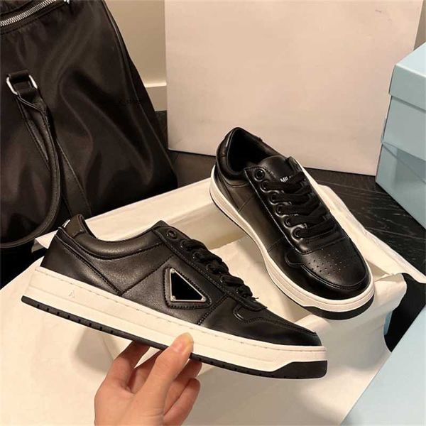 6 colors designer downtown casual shoes for women luxury leather couple sneakers woman brand p sport trainers lace-up fashion shoe with box, Black
6 colors designer downtown casual shoes for women luxury leather couple sneakers woman brand p sport trainers lace-up fashion shoe with box, Black