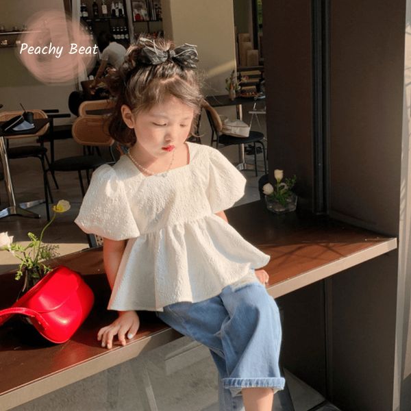 t-shirts fashion baby girl princess cotton t-shirt baby toddler summer shirt mini puff sleeve baby clothing bow 1-10y 230406, Blue
t-shirts fashion baby girl princess cotton t-shirt baby toddler summer shirt mini puff sleeve baby clothing bow 1-10y 230406, Blue