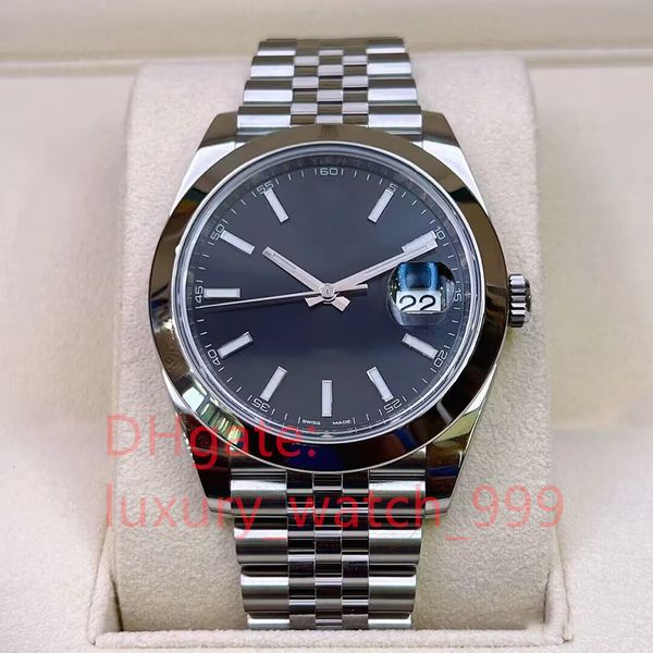 2023 qc check luxury wristwatch 41mm jubilee rhodium dial 18k white gold bezel black dial mechanical automatic movement men's watches b, Slivery;brown
2023 qc check luxury wristwatch 41mm jubilee rhodium dial 18k white gold bezel black dial mechanical automatic movement men's watches b, Slivery;brown