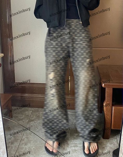xinxinbuy men women designer pant pocket letter jacquard embroidery 1854 jeans denim spring summer casual pants black s-3xl, Black;brown
xinxinbuy men women designer pant pocket letter jacquard embroidery 1854 jeans denim spring summer casual pants black s-3xl, Black;brown
