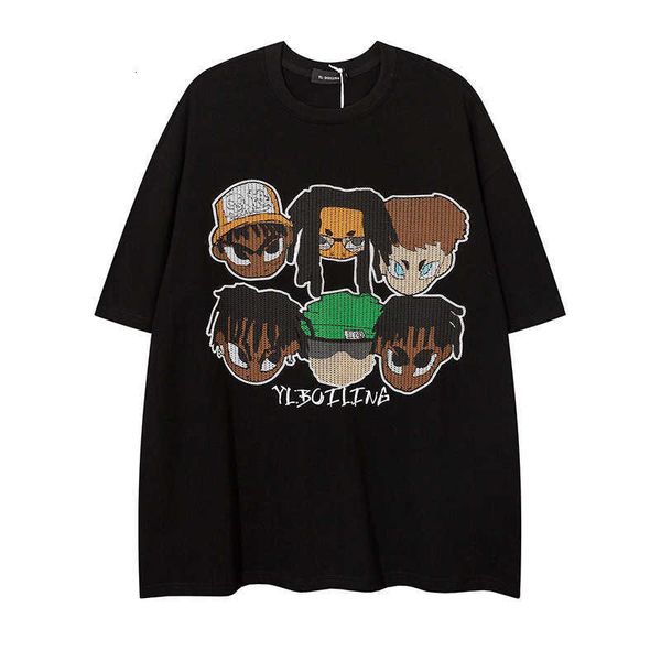 men's t-shirt china-chic yprs hip hop funny cartoon printed short ins fashion summer loose couple half sleeve, White;black
men's t-shirt china-chic yprs hip hop funny cartoon printed short ins fashion summer loose couple half sleeve, White;black