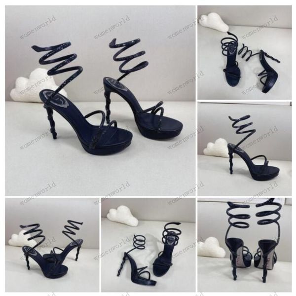 rene caovilla cleo open toe sandals crystal embellished spiral wrap around sandals twining rhinestone sandal women rainbow stiletto heels sh, Black
rene caovilla cleo open toe sandals crystal embellished spiral wrap around sandals twining rhinestone sandal women rainbow stiletto heels sh, Black